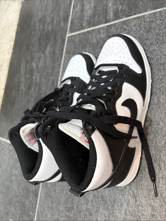 Nike Shoes - Nike Black and White High-Top Sneakers